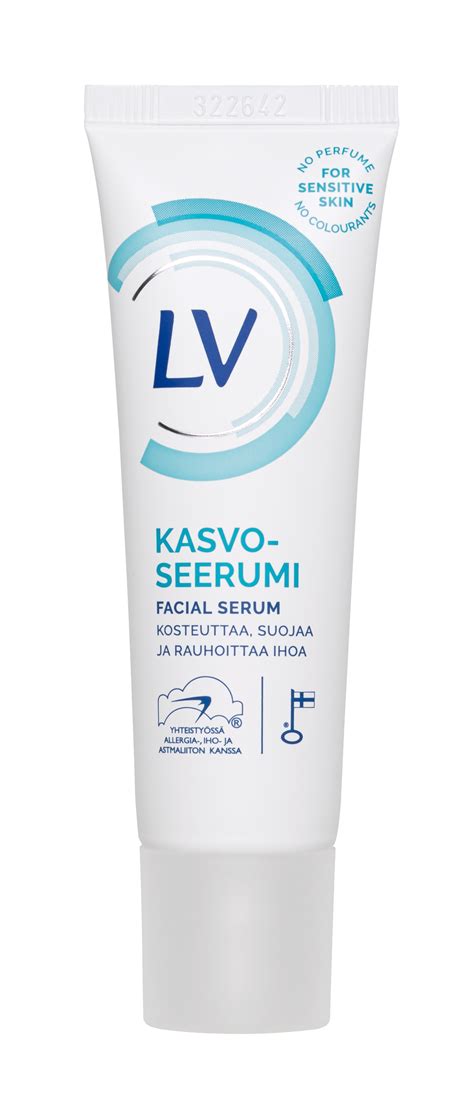 LV kasvoseerumi 30ml herkkäihoisille .